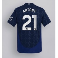 Manchester United Antony #21 Gostujuci Dres 2024-25 Kratak Rukav